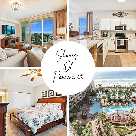 Shores of Panama 401: Beachfront 3-Bedroom Condo with Parking